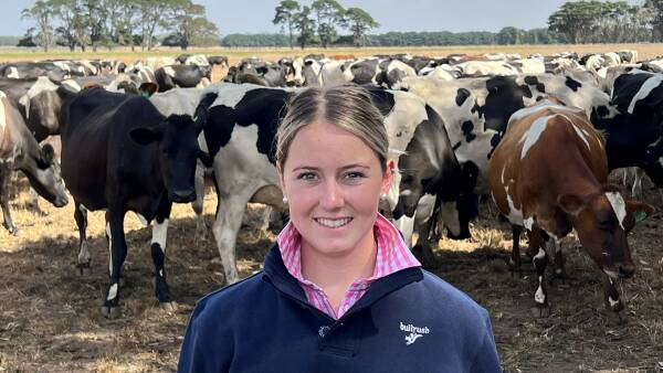 Young dairy farm scholarship recipient has eyes on running her own farm