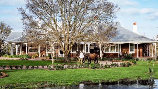 Historic rural homestead has been meticulously (and expensively) restored